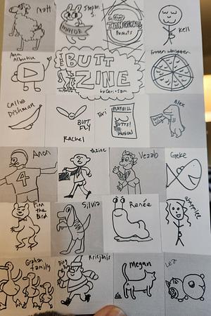 The Butt Zine by Sam Schultz, Ceri Riley