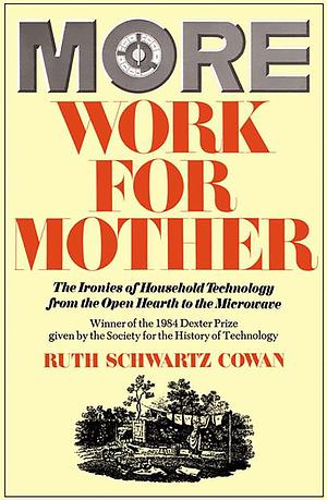 More Work For Mother: The Ironies Of Household Technology From The Open Hearth To The Microwave by Ruth Schwartz Cowan