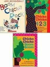 Chicka Chicka Boom Pack: 3 Books by Lois Ehlert, Michael Sampson, Suzanne Tanner Chitwood, Bill Martin Jr., John Archambault