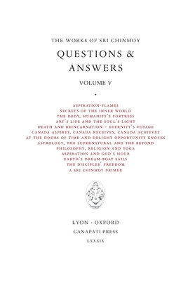 Sri Chinmoy: Answers V by Sri Chinmoy