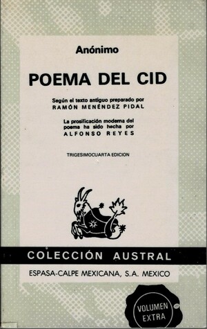 Poema del Cid by Anonymous