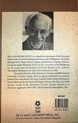 Slavery in the Spanish Philippines by William Henry Scott