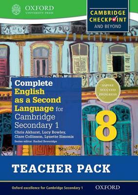 Complete English as a Second Language for Cambridge Secondary 1 Teacher Pack 8 & CD by Chris Akhurst, Lucy Bowley, Clare Collinson