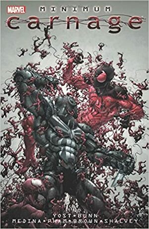 Carnage: Minimum Carnage by Lan Medina, Chris Sotomayor, Reilly Brown, Edgar Delgado, Karl Kesel, Walden Wong, Christopher Yost, Cam Smith, Khoi Pham, Lee Loughridge, Cullen Bunn, Tom Palmer