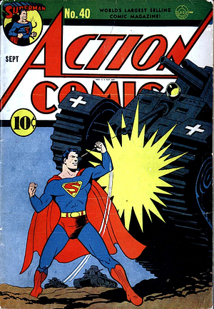 Action Comics #40 by Henry Boltinoff, Gardner Fox, Ken Fitch, Jerry Siegel