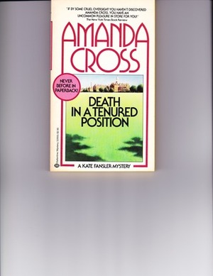 Death In A Tenured Position by Amanda Cross
