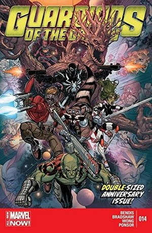 Guardians of the Galaxy (2013-2015) #14 by Nick Bradshaw, Brian Michael Bendis