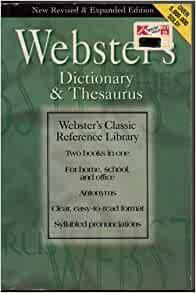 Webster's 2 in 1 Dictionary and Thesaurus by Landoll Inc.