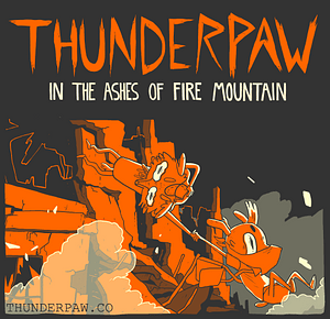 Thunderpaw: In the Ashes of Fire Mountain by Jen Lee