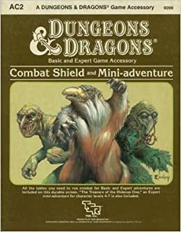 Combat Shield And Mini Adventure by David Zeb Cook