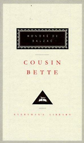 Cousin Bette by Honoré de Balzac