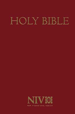 NIV Pew Bible - Red 124048 by 