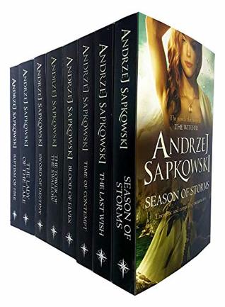 Andrzej Sapkowski Witcher Series 8 Books Collection Set (The Last
