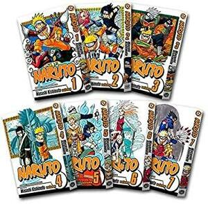 Naruto: Manga Bundle Prepk, Vol 1-7 by Masashi Kishimoto