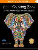 Adult Coloring Book: Stress Relieving Animal Designs by MantraCraft, Adult Coloring Books, Mantra Craft Coloring Books