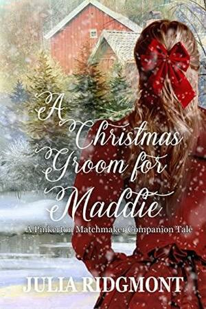 A Christmas Groom for Maddie: A Pinkerton Matchmaker Companion Tale by Julia Ridgmont