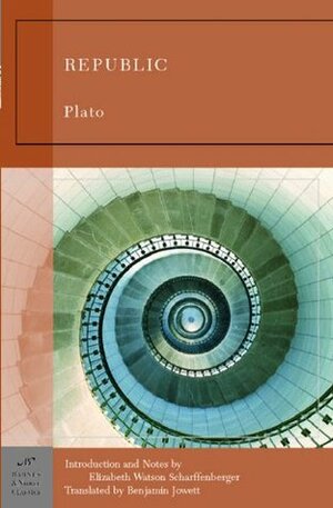 Republic by Plato, Elizabeth Watson Scharffenberger, Benjamin Jowett