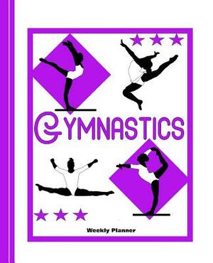 Gymnastics: Gymnast Silhouettes Week to View by Shayley Stationery Books