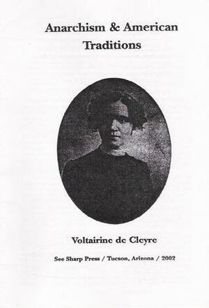 Anarchism and American Traditions by Voltairine de Cleyre