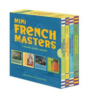 Mini French Masters Boxed Set: 4 Board Books Inside! (Books for Learning Toddler, Language Baby Book) by Julie Merberg, Suzanne Bober