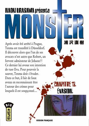 Monster, Chapitre 13 : Évasion by Naoki Urasawa