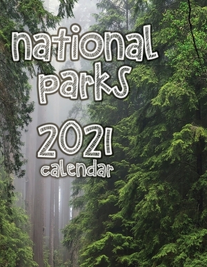 National Parks 2021 Calendar by Wall