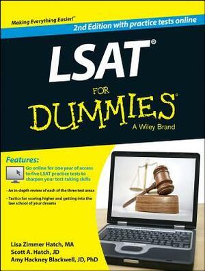 LSAT for Dummies (with Free Online Practice Tests) by Amy Hackney Blackwell, Lisa Zimmer Hatch, Scott Hatch