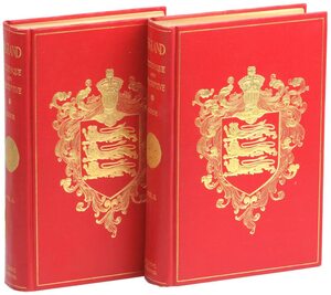 England : picturesque and descriptive reminiscences of foreign travel (2 volumes) by Joel Cook