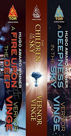 The Zones of Thought Series: A Fire Upon the Deep, The Children of the Sky, A Deepness in the Sky by Vernor Vinge