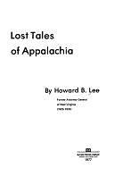 Lost Tales of Appalachia by Howard Burton Lee