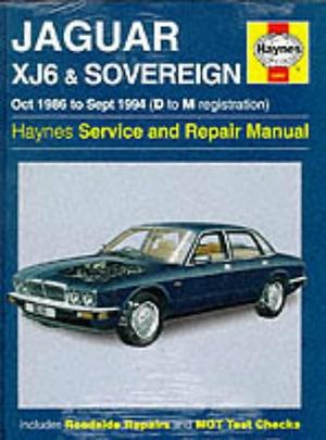 Jaguar XJ6: Service and Repair Manual by Mike Stubblefield