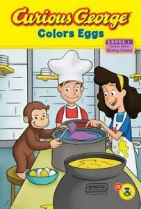 Curious George Colors Eggs by H.A. Rey