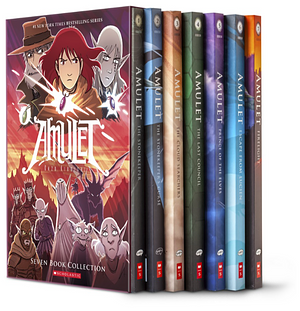 Amulet Graphic Novels 1-7 by Kazu Kibuishi