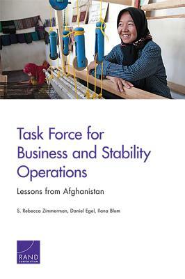 Task Force for Business and Stability Operations: Lessons from Afghanistan by S. Rebecca Zimmerman, Ilana Blum, Daniel Egel