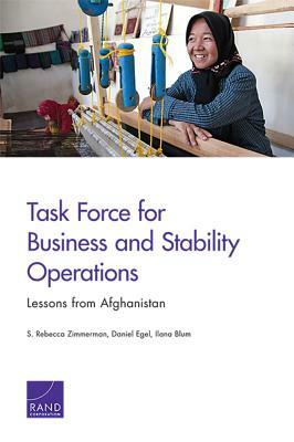 Task Force for Business and Stability Operations: Lessons from Afghanistan by Daniel Egel, Ilana Blum, S. Rebecca Zimmerman