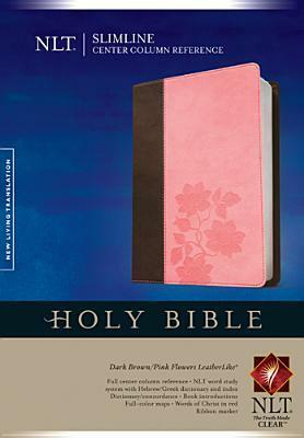 Slimline Center Column Reference Bible-NLT by Anonymous