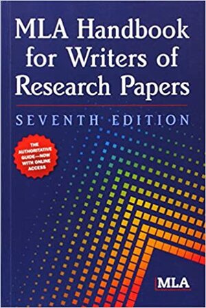 MLA Handbook for Writers of Research Papers by Joseph Gibaldi, Modern Language Association