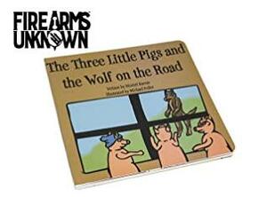 The Three Little Pigs and the Wolf on the Road by Dimitri Karras