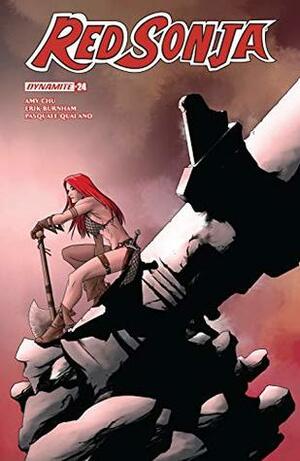 Red Sonja Vol. 4 #24 by Amy Chu, Andrea Mutti, Erik Burnham