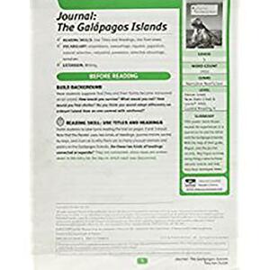 Science Leveled Readers: Above-Level Reader Teacher Guide Grade 05 Journal: The Galapagos Islands by 