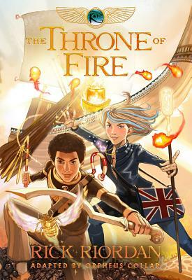 The Throne of Fire: The Graphic Novel by Rick Riordan