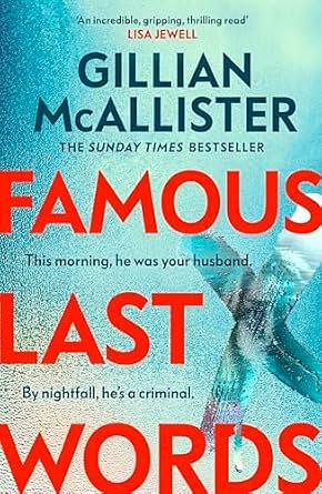 Famous Last Words by Gillian McAllister