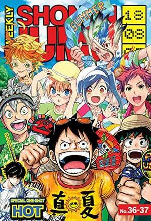 Weekly Shonen Jump Vol. 337: 08/06/2018 by Eiichiro Oda, Kōhei Horikoshi, Takaya Kagami, Daisuke Ashihara, Katsura Hoshino, ONE, Shun Saeki, Yuto Tsukuda, Mitsutoshi Shimabukuro, Yamato Yamamoto, Yûki Tabata, Yusuke Murata, Kazue Kato, Naoshi Komi, Daisuke Furuya