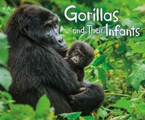 Gorillas and their infants by Margaret C. Hall
