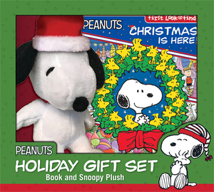 Peanuts: Christmas Is Here! Holiday Gift Set: Book and Snoopy Plush by 