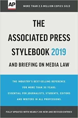 The Associated Press Stylebook 2019: and Briefing on Media Law by Associated Press