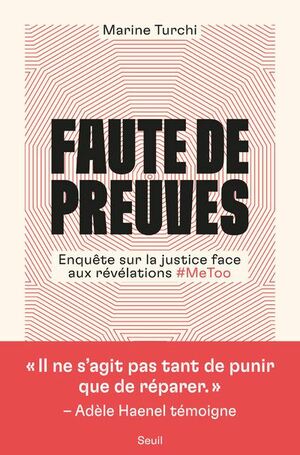 Faute de preuves  by MARINE TURCHI