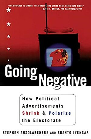 Going Negative: How Political Advertisements Shrink and Polarize the Electorate by Stephen Ansolabehere, Shanto Iyengar