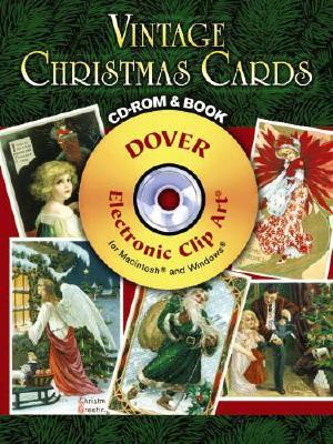 Vintage Christmas Cards [With CDROM] by Carol Belanger Grafton