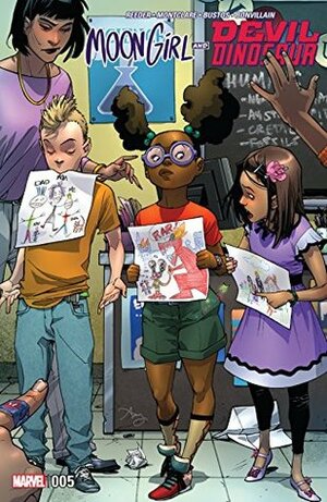 Moon Girl and Devil Dinosaur #5 by Brandon Montclare, Natacha Bustos, Amy Reeder